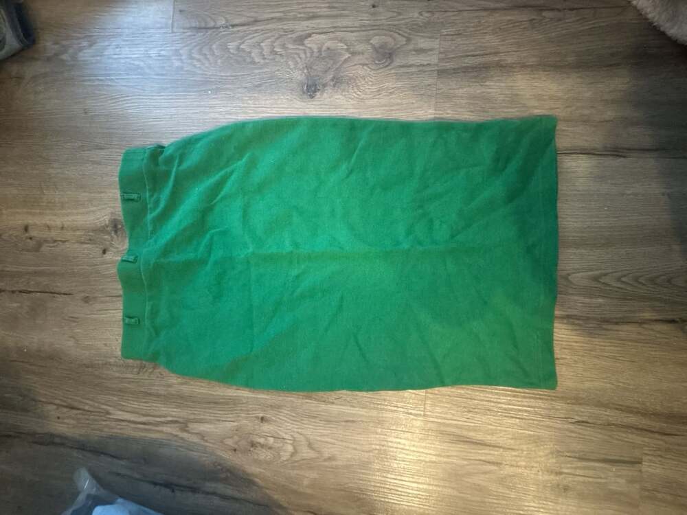 Vintage Green Pencil Skirt
